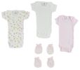 Preemie Onesies and Mittens - 2 pc Set