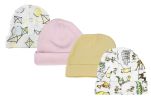 Boys or Girls Caps (Pack of 4)