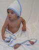 Hooded Towel with Pink Binding
