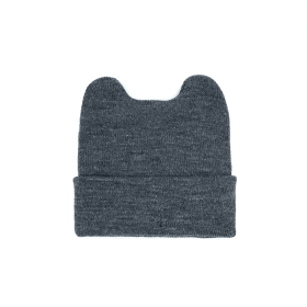Grey Baby Cute Ear Cap