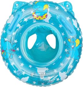 Infant Pool Float, Baby Swimming Ring with Toddler Seat Boat & Double Handle, Childrens' First Pool Floaties