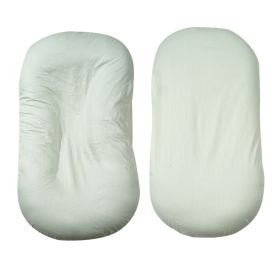 VEVOR Baby Infant Lounger 100% Cotton Soft Newborn Nest Sleeper with 2 Covers