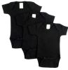 Black Onesie (Pack of 3)