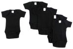 Black Onesie (Pack of 5)