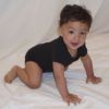 Black Interlock Short Sleeve Onesies