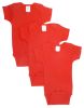 Red Bodysuit Onesies (Pack of 3)