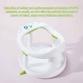 Bath Chair For Children Aged 6 Months And Above- Prohibition Of Selling On The Temu Platform (Color: White)