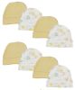 Baby Boy & Baby Girl, Unisex Infant Caps (Pack of 8)