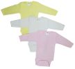 Boys Pastel Long Sleeve Onesie