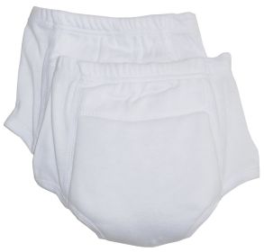 Training Pants (Color: White, size: Size 4)