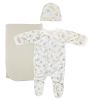 Unisex Newborn Baby 3 Pc Layette Sets