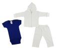 Infant Sweatshirt, Onesie and Pants - 3 pc Set