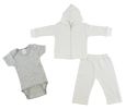 Infant Sweatshirt, Onesie and Pants - 3 pc Set