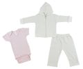 Infant Sweatshirt, Onesie and Pants - 3 pc Set
