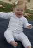 Unisex Interlock White Union Suit Long Johns