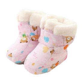 Infant Shoes Winter Keep Warm Crib Shoes Baby Shoes Cotton Toddler Shoes (Default: Default)