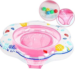 Baby Swimming Float Ring,Baby Inflatable Pool Floatie Baby Water Float Infant Swim Pool Rings for Toddler Kid Age 6-48 Months (Color: pink)