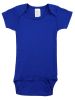 Royal Blue Interlock Short Sleeve Bodysuit Onesies
